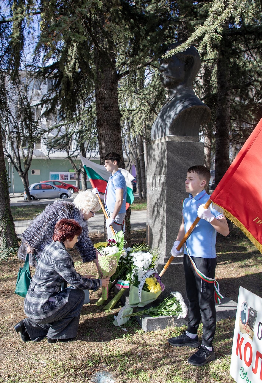 Старозагорци отбелязаха 181 години от рождението на големия революционер Кольо Ганчев